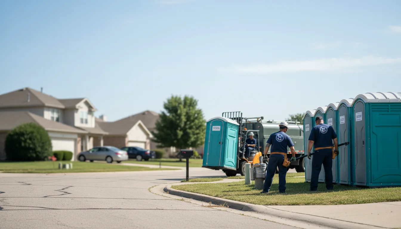Porta Potty Rental in Caledonia, OH near me